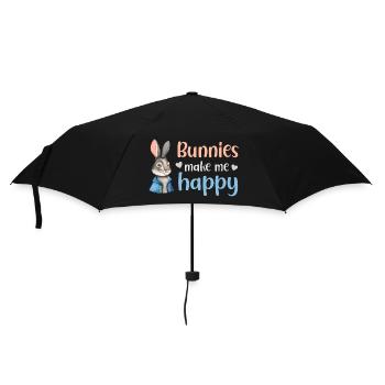 Rabbit Rabbit - Umbrella (small) - black - Front