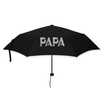 PA PA - PAPA - Père - Papa - Papa - Parapluie standard - noir - Devant