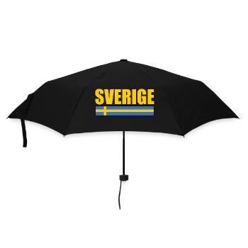 sverige - Parapluie standard - noir - Devant