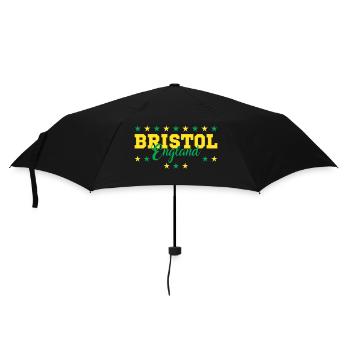 Bristol - Regenschirm (klein) - Schwarz - Vorne