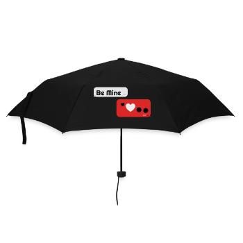 Sei Mein - Regenschirm (klein) - Schwarz - Vorne