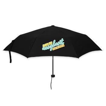 Los mi auglant - Regenschirm (klein) - Schwarz - Vorne