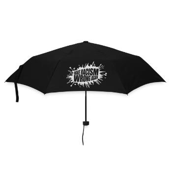Rendre le racisme répréhensible - Parapluie standard - noir - Devant