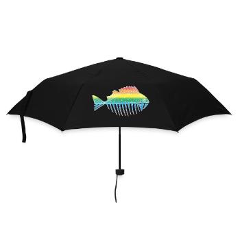 Poisson - Parapluie standard - noir - Devant
