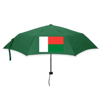 Drapeau de Madagascar - Parapluie standard - vert bouteille - Devant