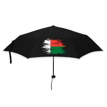 Drapeau de Madagascar utilisé - Parapluie standard - noir - Devant