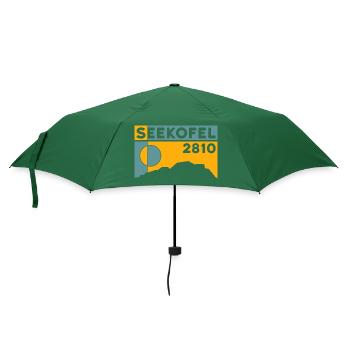 Seekofel Dolomites Randonnée Randonnée Circulaire - Parapluie standard - vert bouteille - Devant