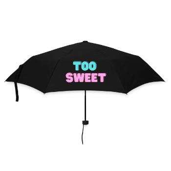 Trop Mignon Mignon Souris Cadeaux Petite Amie Soeur - Parapluie standard - noir - Devant