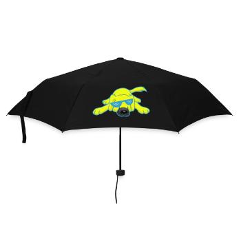 Meme Chien Animaux Enfants Enfants Chiens Ukraine - Parapluie standard - noir - Devant