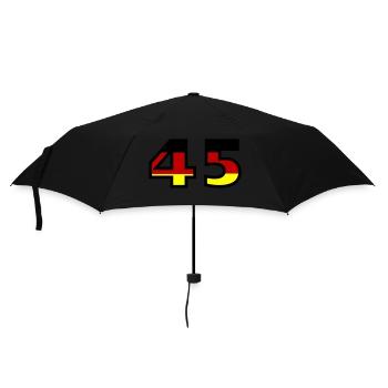 45 Number Germany Jersey - Umbrella (small) - black - Front