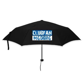 clubfan magdeburg fußball - Regenschirm (klein) - Schwarz - Vorne