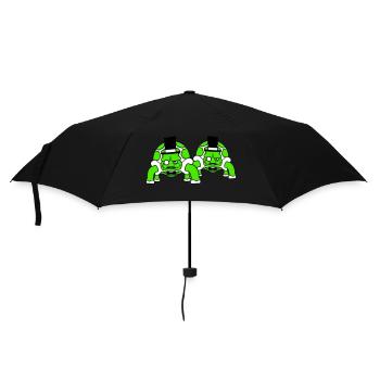 2 Mr. Turtles Mr. Gentlemen Rich Top Hat - Umbrella (small) - black - Front
