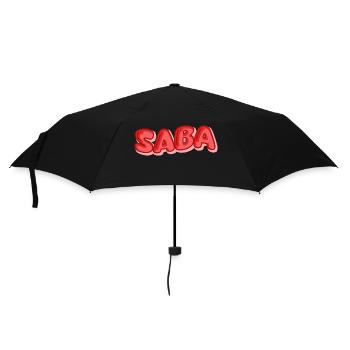 Saba Holidays - Umbrella (small) - black - Front