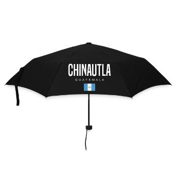 Chinautla Guatemala Guatemalteken - Regenschirm (klein) - Schwarz - Vorne