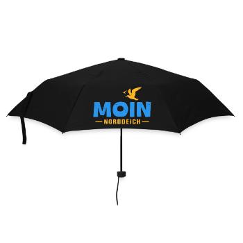 North Sea Holiday MOIN NORDDEICH Funny - Umbrella (small) - black - Front
