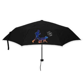 Canicross 6 Legs - Regenschirm (klein) - Schwarz - Vorne