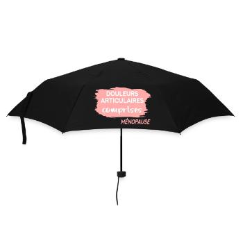 Douleurs Articulaires Ménopause - France - Parapluie standard - noir - Devant