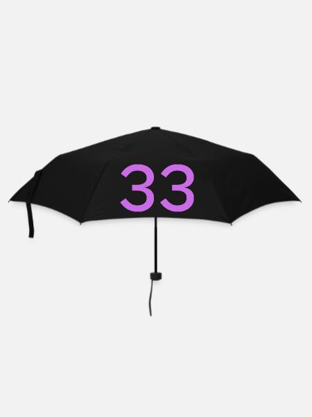 33 - Regenschirm (klein) - Schwarz