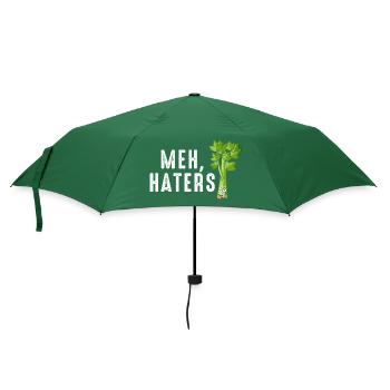 Meh Celery Haters Tee - Umbrella (small) - bottlegreen - Front