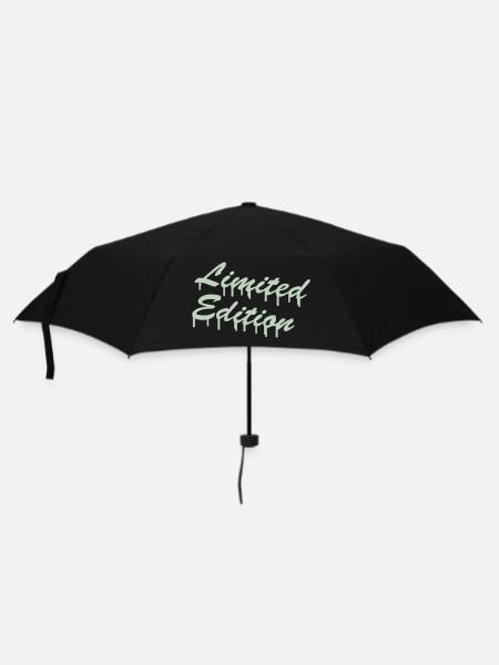 limited_edition_1 - Regenschirm (klein) - Schwarz