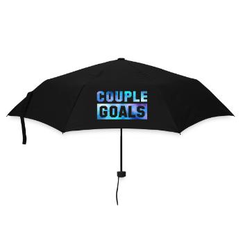 Couple Goals Couple Couple Relationship Valentine's Day - Umbrella (small) - black - Front