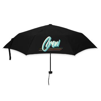 Crew team squad - Umbrella (small) - black - Front
