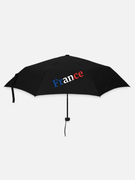 FRANCE - Regenschirm (klein) - Schwarz