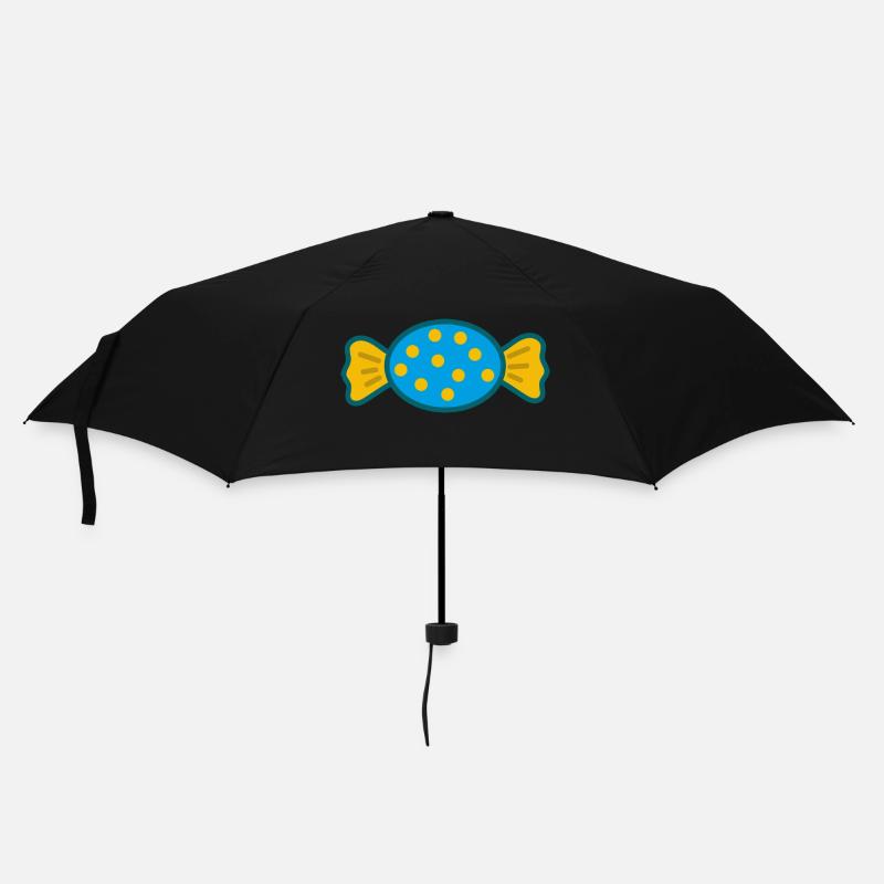 Süßigkeit Süßigkeiten - Regenschirm (klein) - Schwarz