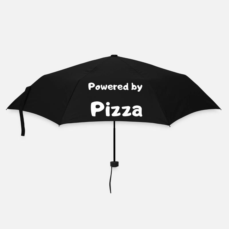 Pizza design - Umbrella (small) - black