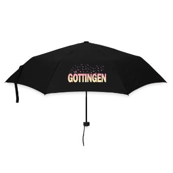 Göttingen Germany City Font Birds Skyline - Umbrella (small) - black - Front