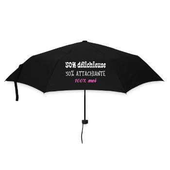 Delichieuse et attachiante - Parapluie standard - noir - Devant