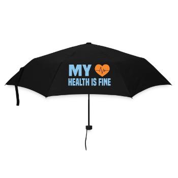 MA SANTÉ VA BIEN - Parapluie standard - noir - Devant