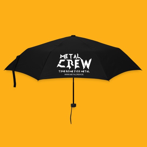 MetalCrew Logo White DE - Regenschirm (klein)