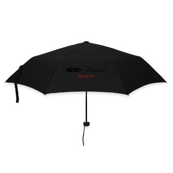 Mère veilleuse depuis 1977 - Parapluie standard - noir - Devant