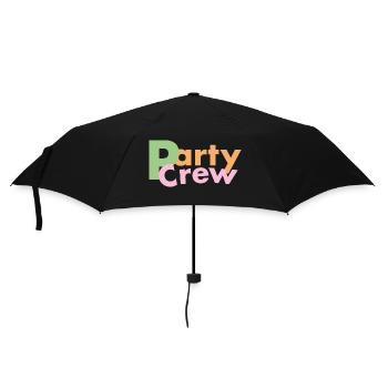 Geburtstag - Regenschirm (klein) - Schwarz - Vorne
