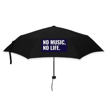 Créateur de texte de logo - Parapluie standard - noir - Devant