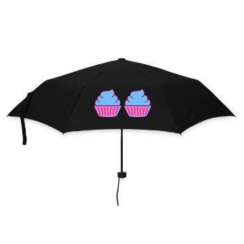 Petit gâteau 2 - Parapluie standard - noir - Devant