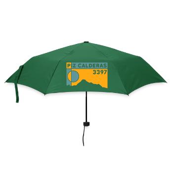Piz Calderas: Hike, Trekking, Ski Touring, Souvenir - Umbrella (small) - bottlegreen - Front