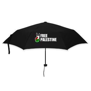 Free palestine - Parapluie standard - noir - Devant
