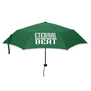 timeless art finding rhythm creative rhythm - Umbrella (small) - bottlegreen - Front
