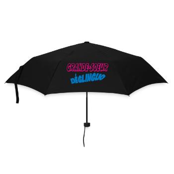 BIG SISTER - Umbrella (small) - black - Front