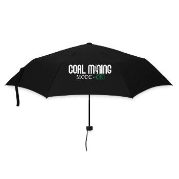 Coal Mining Mode - ON Pickaxe Miner - Umbrella (small) - black - Front