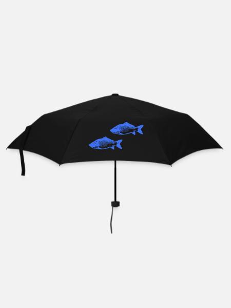 Poissons - Parapluie standard - noir