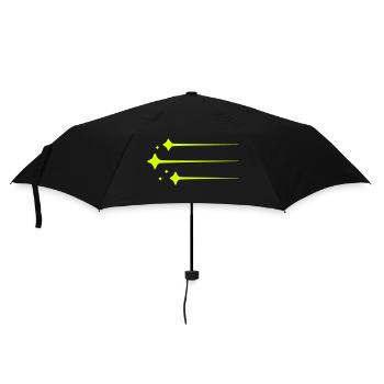 Shooting Star Lines - Umbrella (small) - black - Front