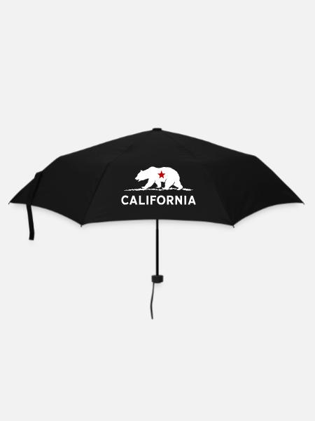 California Bear State Pride - Umbrella (small) - black
