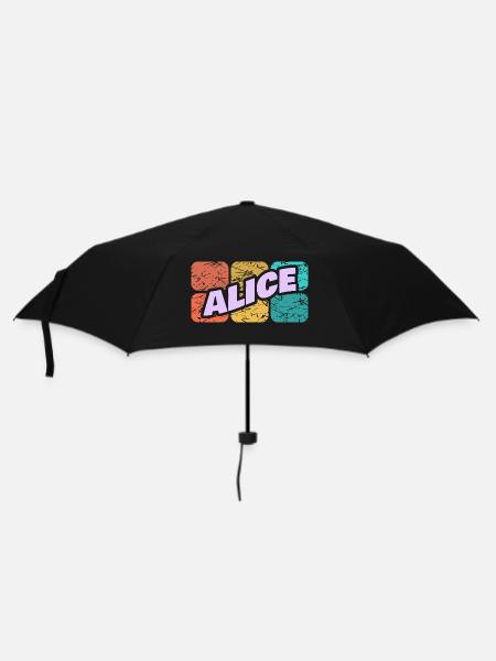 Cadeau pour Alice - Parapluie standard - noir