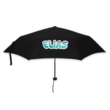 Gift for Elias - Umbrella (small) - black - Front