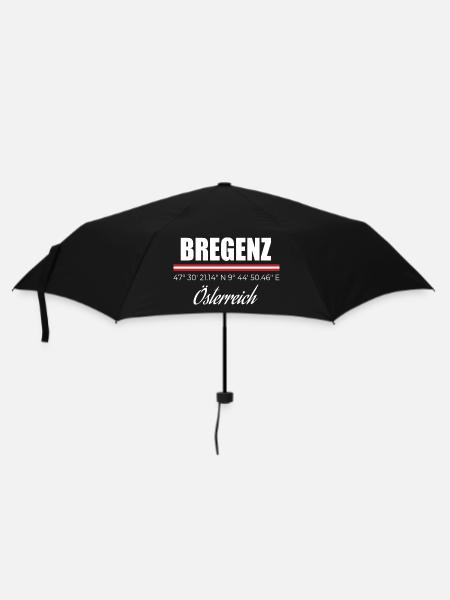 Bregenz - Regenschirm (klein) - Schwarz