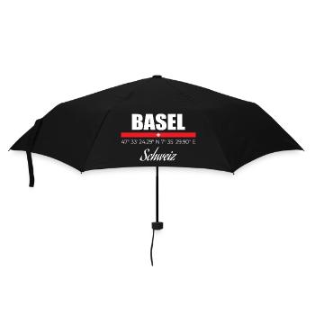 Bâle - Parapluie standard - noir - Devant