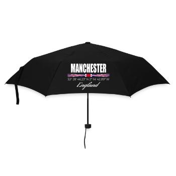 Manchester - Umbrella (small) - black - Front